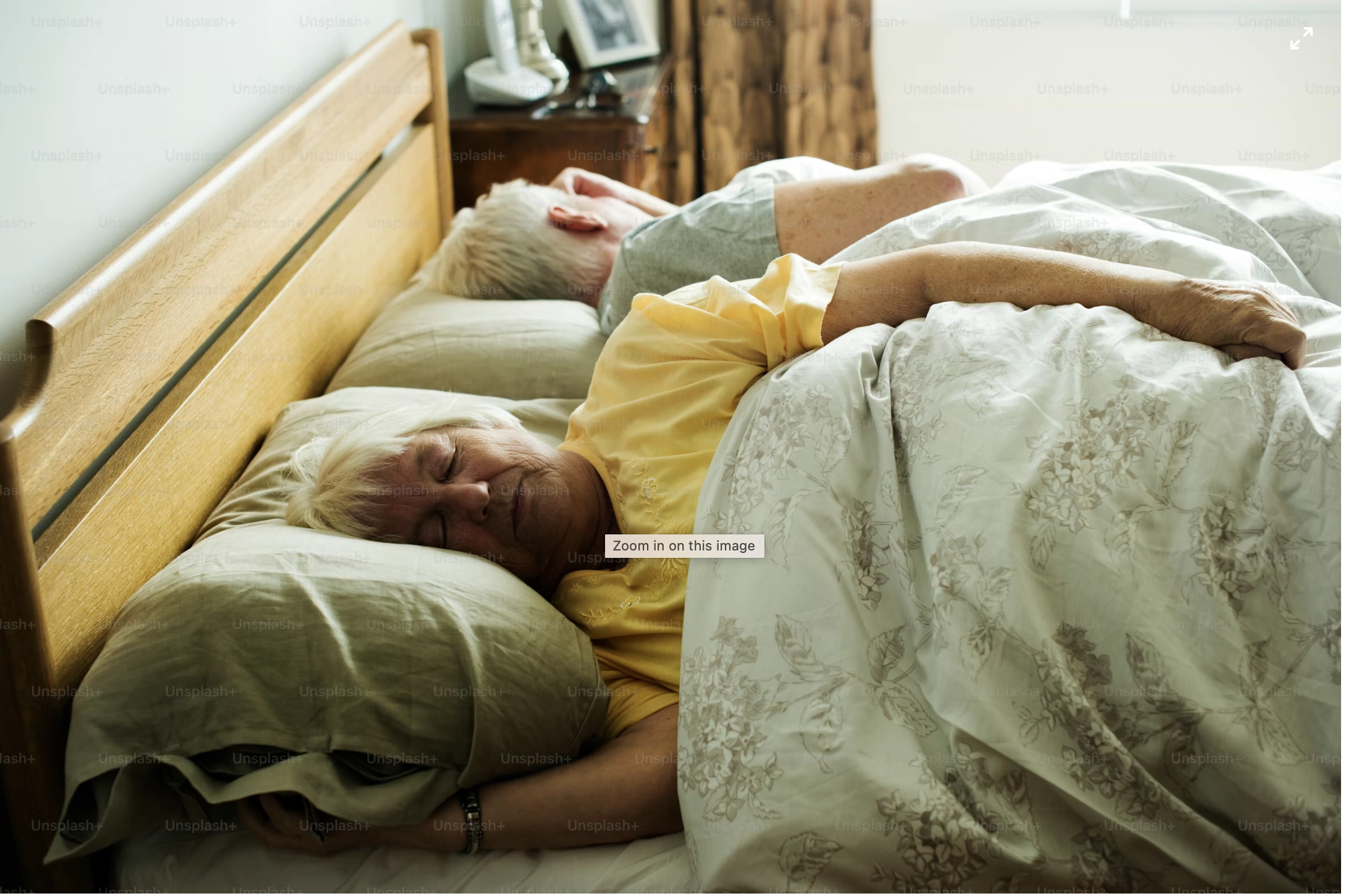 Нарушения сна у пожилых